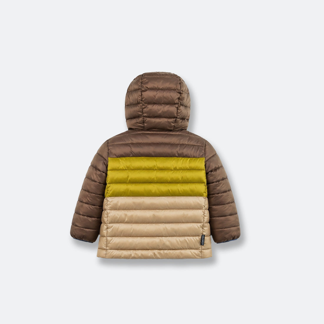 Kidorca Porteau Kids Reversible Puffer Jacket - Ombre Blue – Quilted back