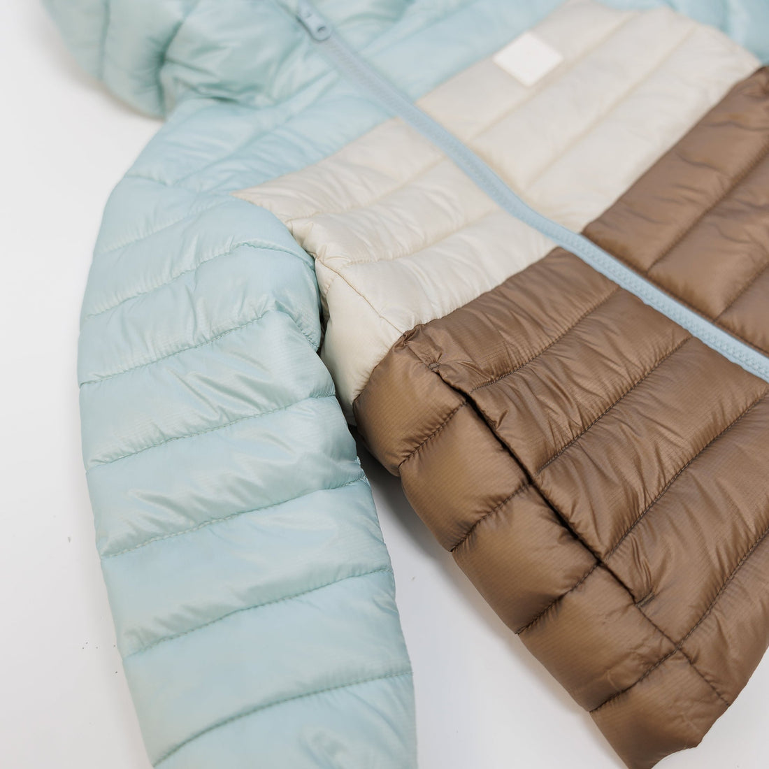 Kidorca Porteau Kids Reversible Puffer Jacket - Blue Haze – Reversible opening
