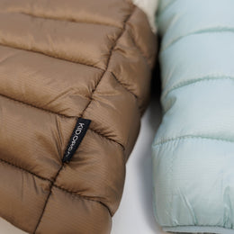 Kidorca Porteau Kids Reversible Waterproof Puffer Jacket - Blue Haze