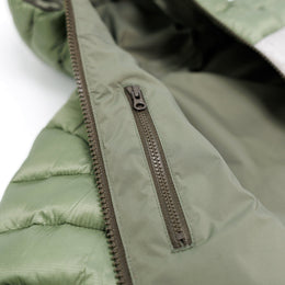 Kidorca Porteau Kids Reversible Waterproof Puffer Jacket - Dusty Olive