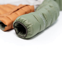 Kidorca Porteau Kids Reversible Waterproof Puffer Jacket - Dusty Olive