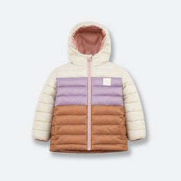 Kidorca Porteau Kids Reversible Waterproof Puffer Jacket - Dusty Rose
