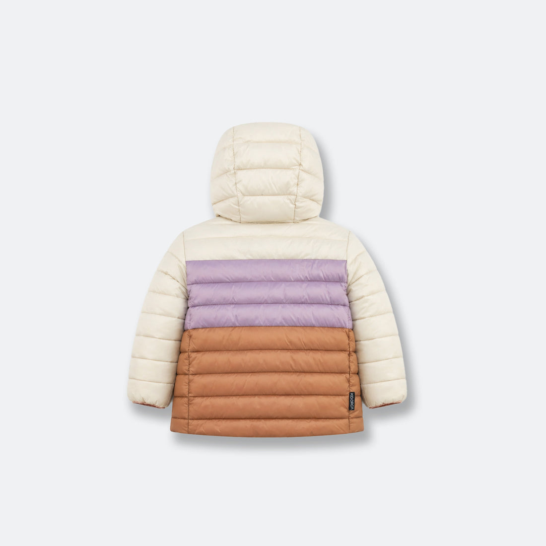 Kidorca Porteau Kids Reversible Puffer Jacket - Dusty Rose – Quilted back