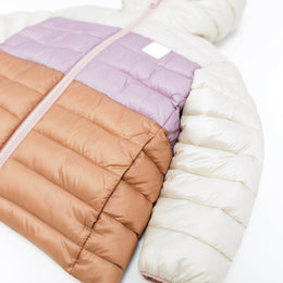 Kidorca Porteau Kids Reversible Waterproof Puffer Jacket - Dusty Rose