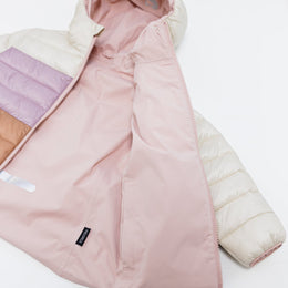 Kidorca Porteau Kids Reversible Waterproof Puffer Jacket - Dusty Rose