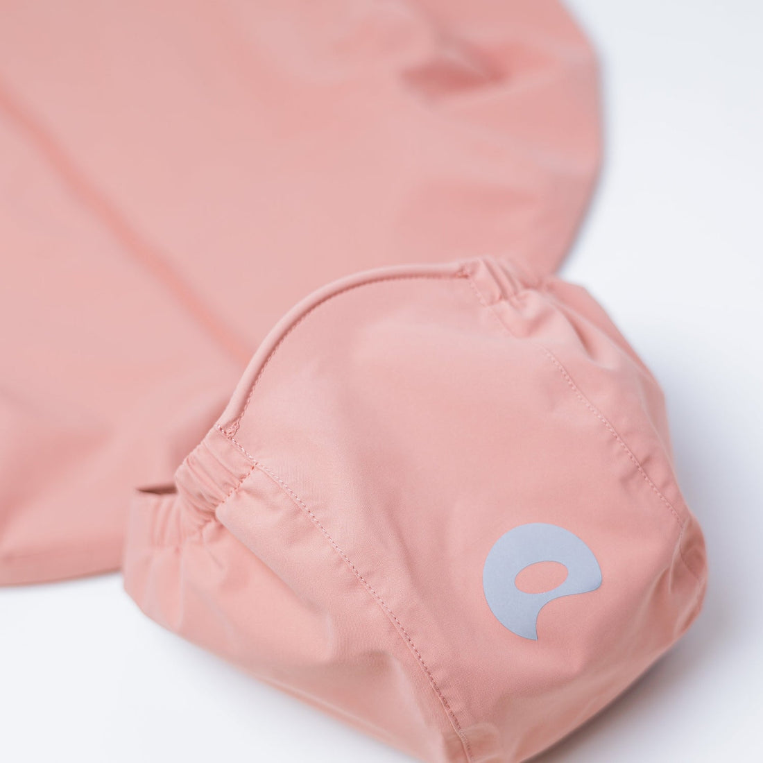 Kidorca Tofino Kids Rain Jacket - Cameo / Cherry – Hood detail