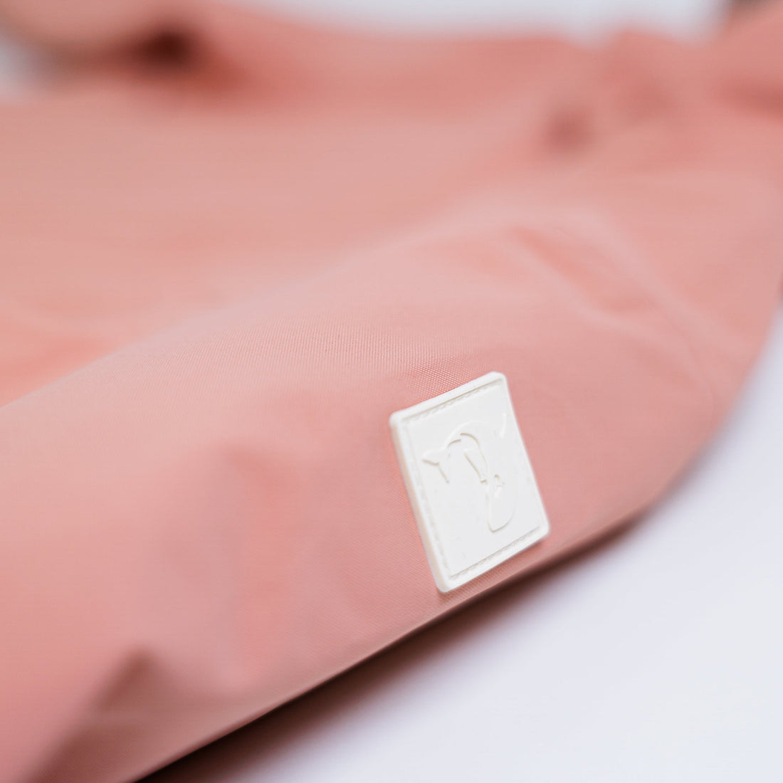 Kidorca Tofino Kids Rain Jacket - Cameo / Cherry – Pocket detail