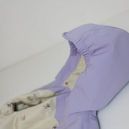 Kidorca Tofino Kids Rain Jacket - Lilac / Floral