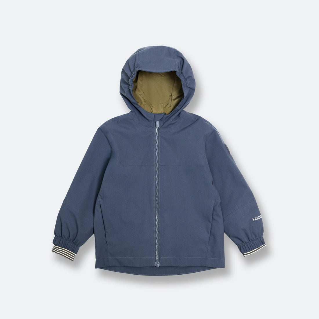 Kidorca Tofino Kids Rain Jacket - Ombre Blue – Front view