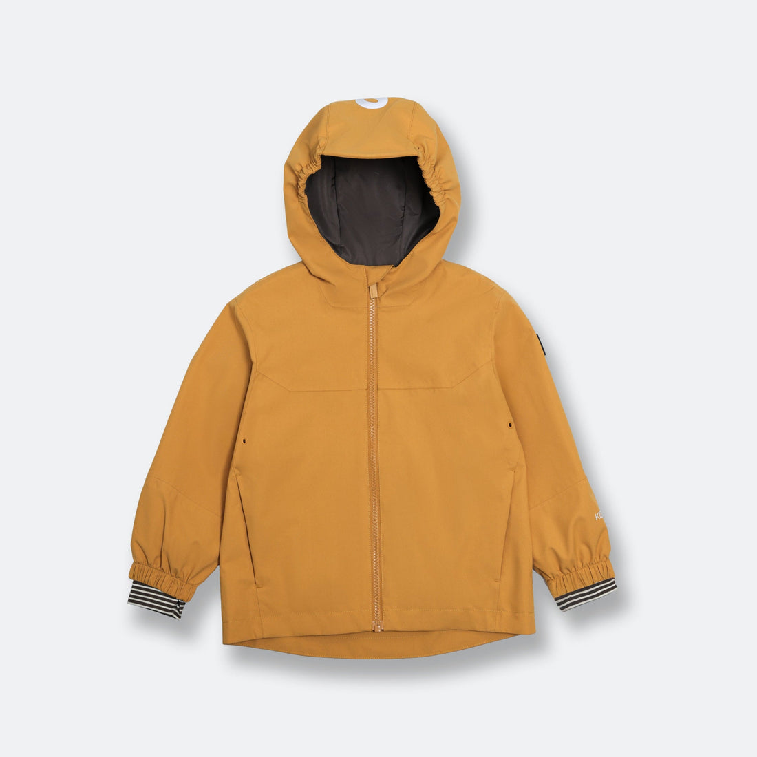 Kidorca Tofino Kids Rain Jacket - Spruce Yellow – Front view