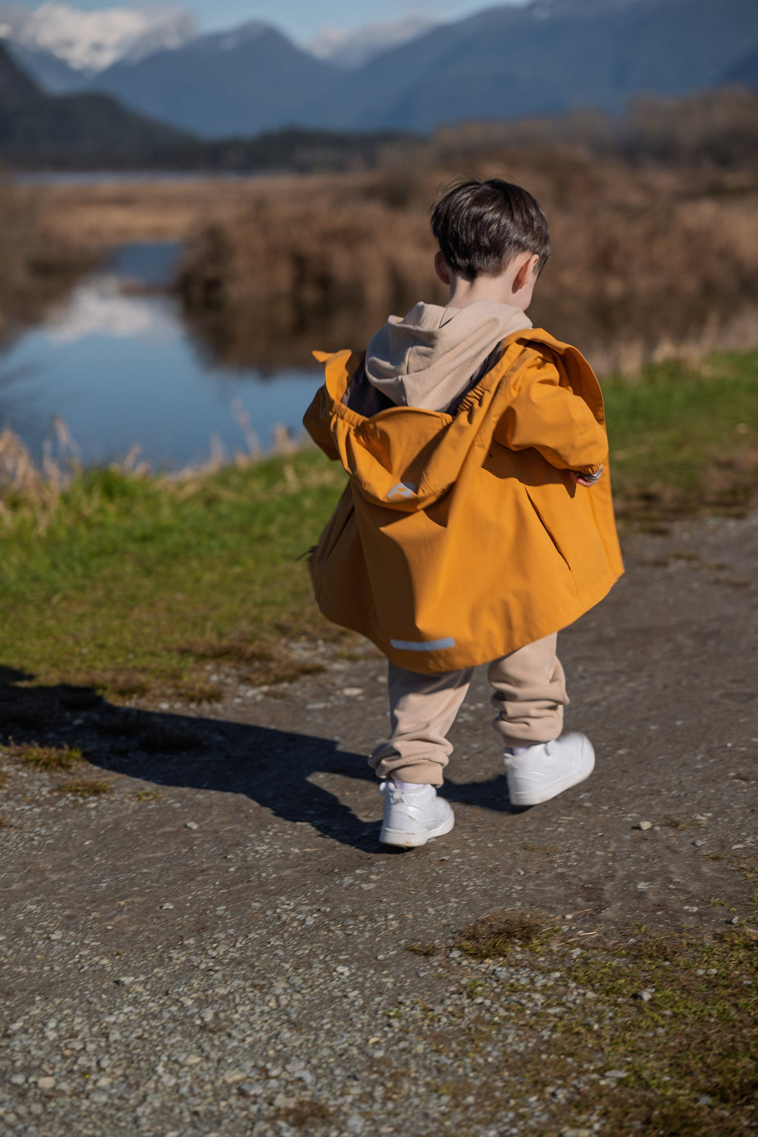 Kidorca Tofino Kids Rain Jacket - Spruce Yellow – Outdoor fit