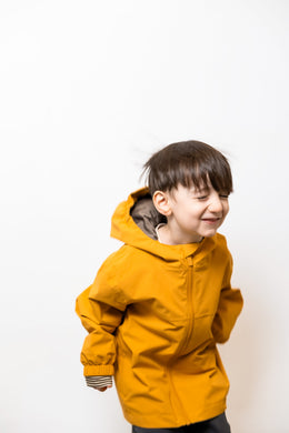 Kidorca Tofino Kids Rain Jacket - Spruce Yellow
