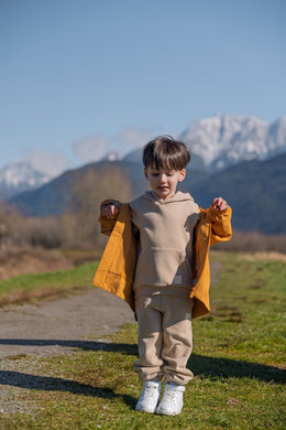 Kidorca Tofino Kids Rain Jacket - Spruce Yellow