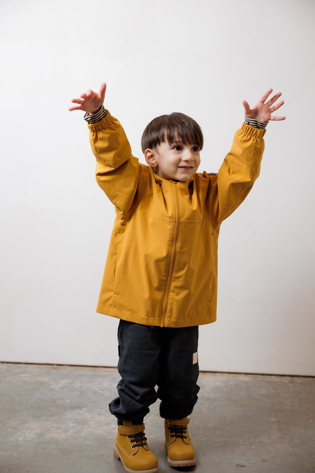 Kidorca Tofino Kids Rain Jacket - Spruce Yellow – Movement fit