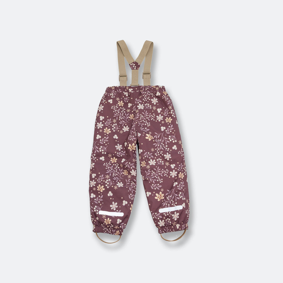 Kidorca Cypress Kids Snow Pants - Kamilla / Rose Taupe – Front silhouette