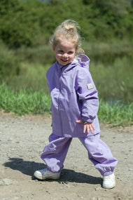 Kidorca Tofino Kids Rain Pants - Lilac / Floral