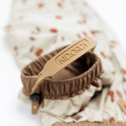 Kidorca Tofino Kids Rain Pants - Portabella / Cherry