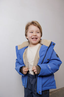Kidorca Cypress Kids Waterproof Winter Jacket - Dutch Blue