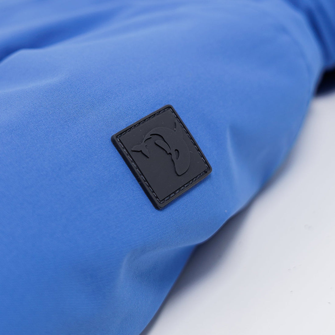 Kidorca Cypress Kids Waterproof Winter Jacket - Dutch Blue – Logo detail