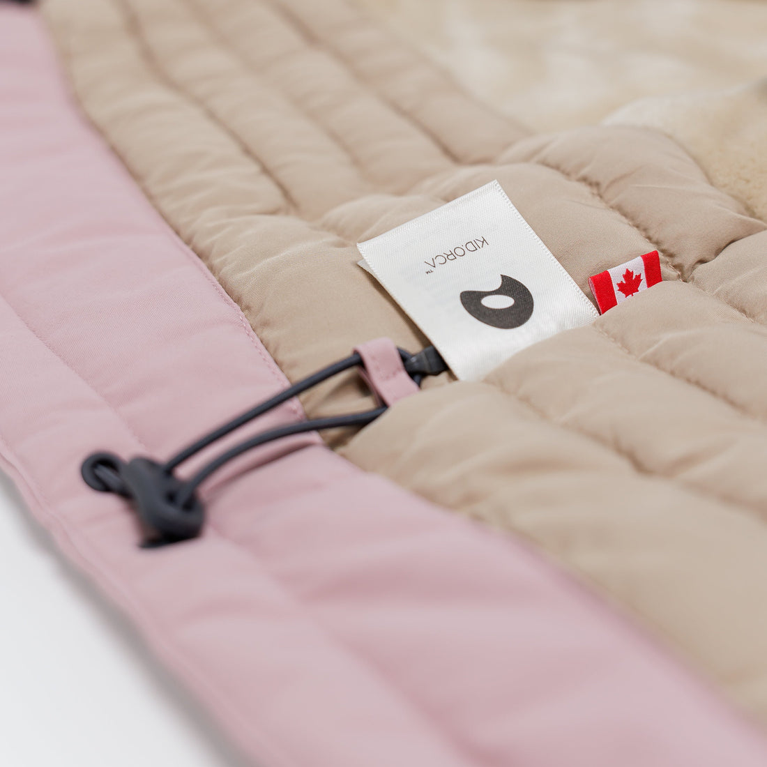 Kidorca Cypress Kids Waterproof Winter Jacket - Mauve – Interior label