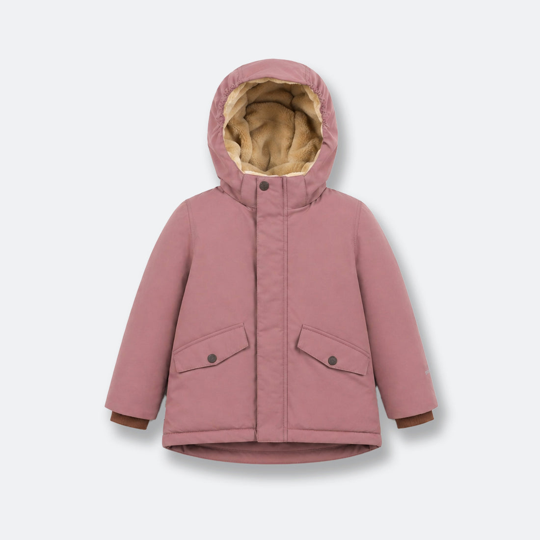 Kidorca Cypress Kids Waterproof Winter Jacket - Rose Taupe – Front view