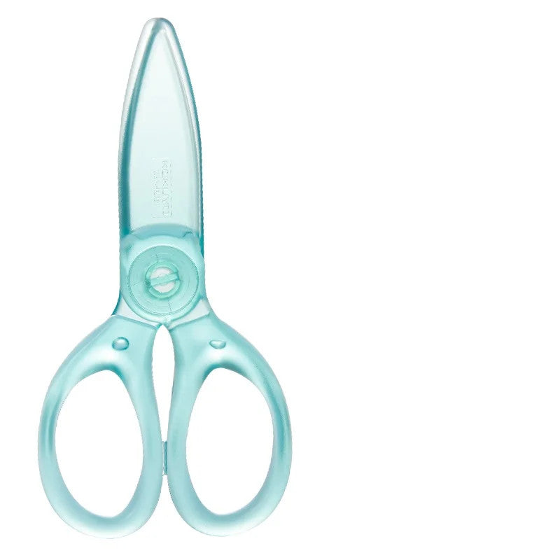 KOKUYO bladeless scissors blue for kids with rounded blades