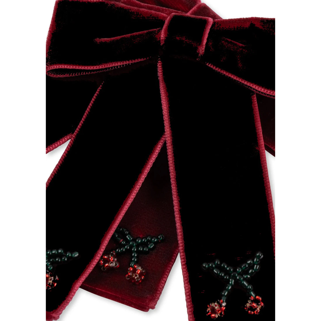 Konges Slojd 2 Pack Juliette Bow Hair Clip Rio Red - Product Detail