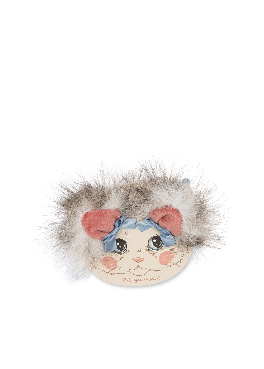 Konges Slojd 2 Pack Kitty Furry Ear Clip