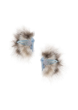 Konges Slojd 2 Pack Kitty Furry Ear Clip