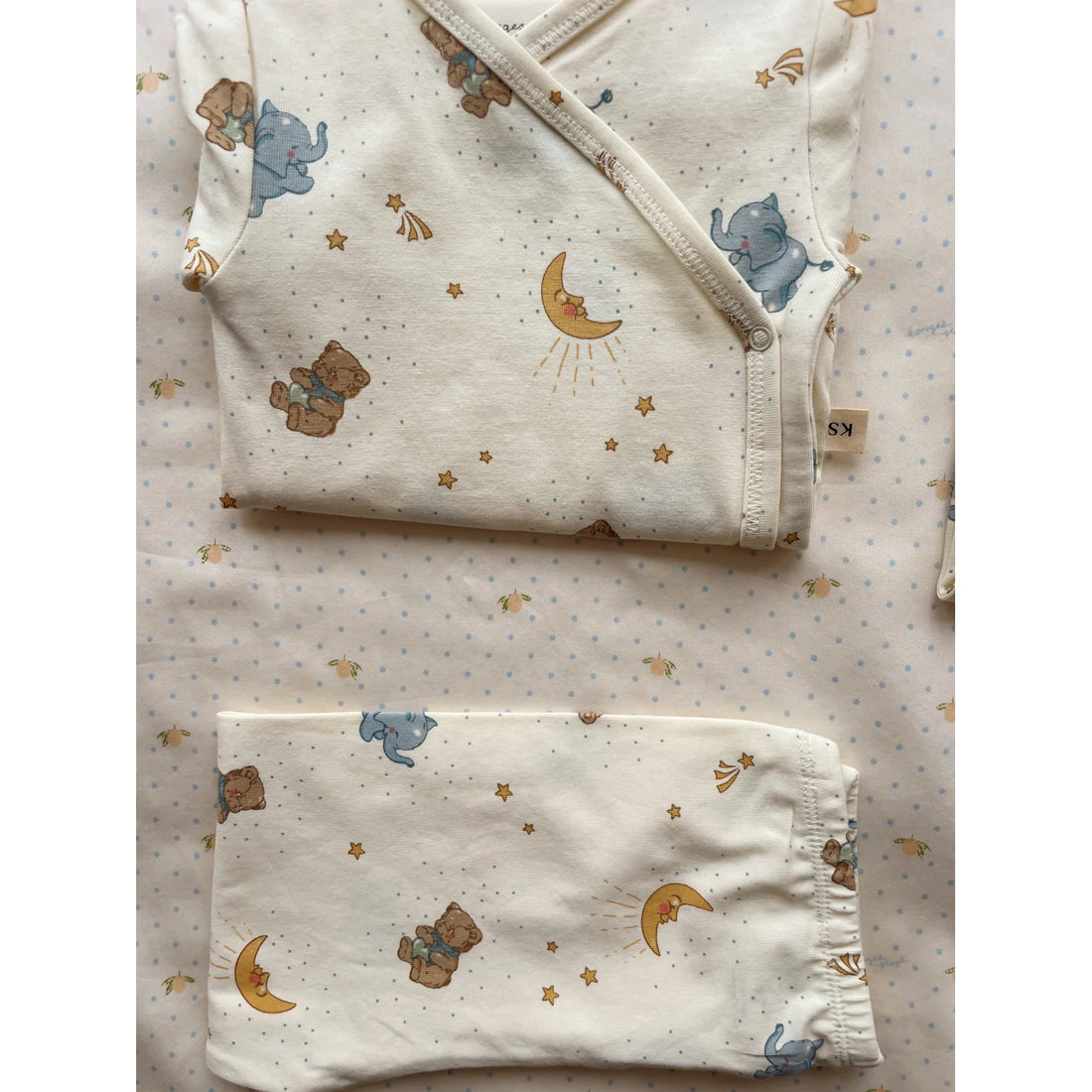 Konges Slojd Basic LS Newborn Body GOTS Cucciolo - Product Detail