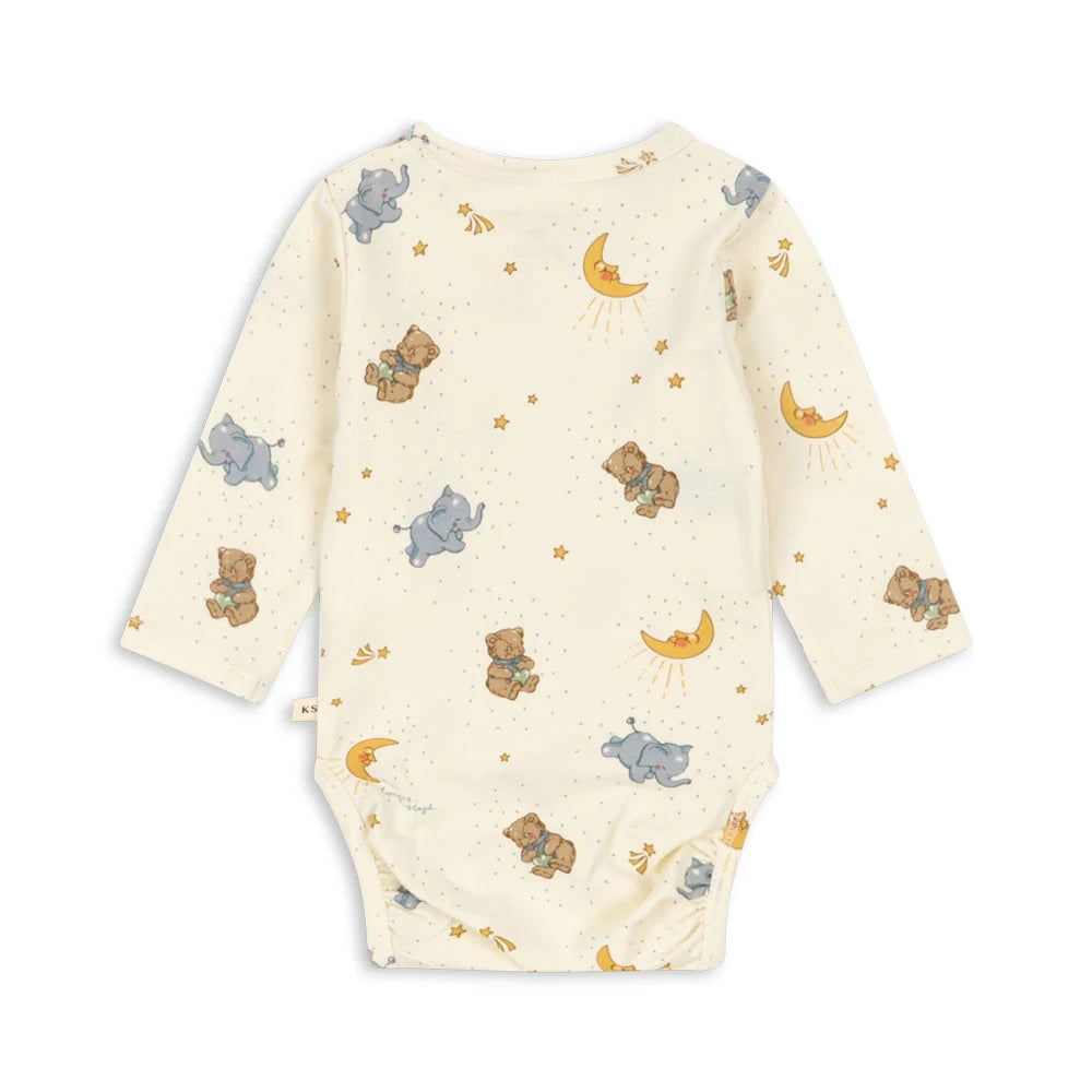 Konges Slojd Basic LS Newborn Body GOTS Cucciolo - Product Detail