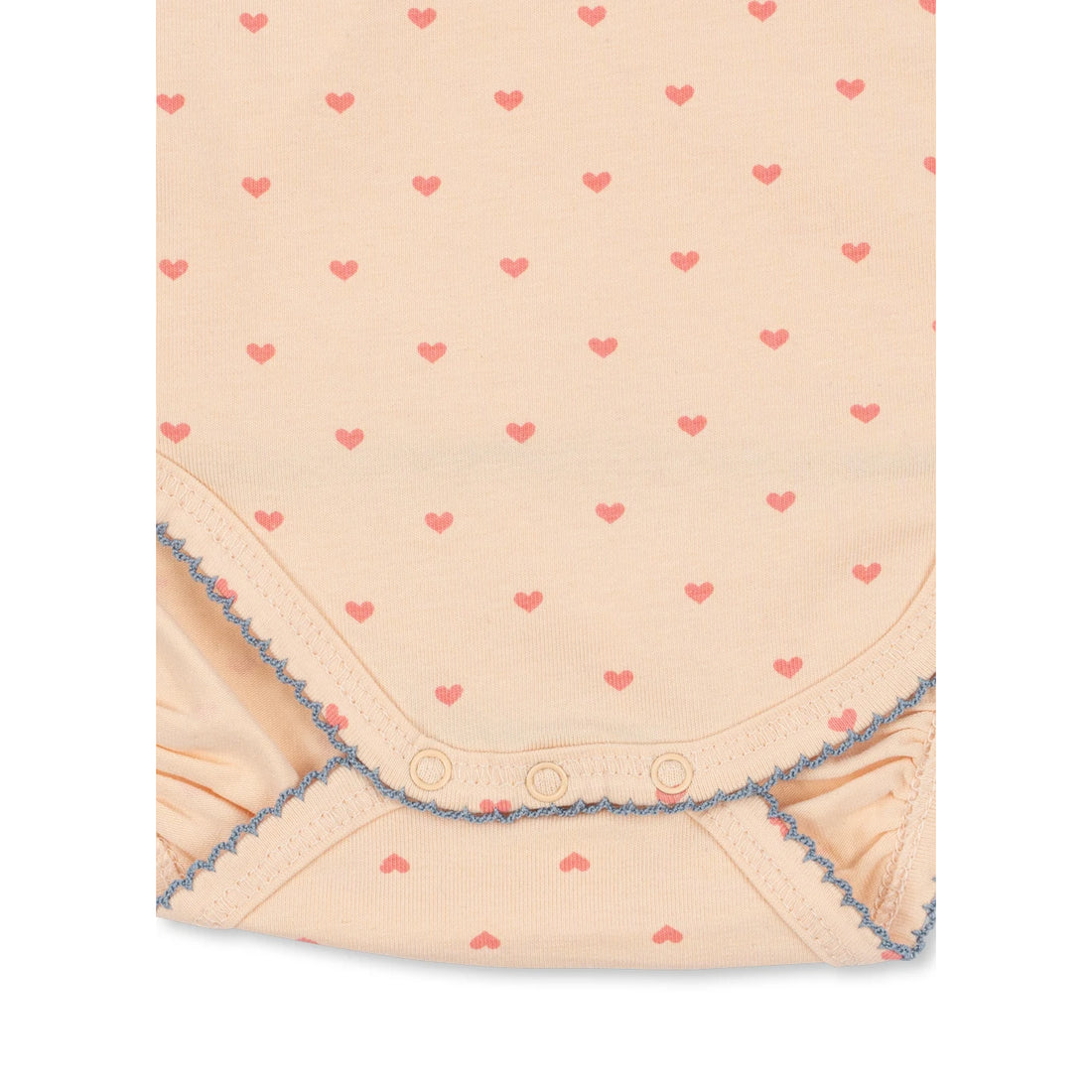 Konges Slojd Basic LS Newborn Body GOTS Teddy Coeur - Product Detail