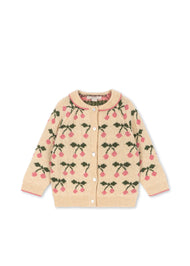 Konges Slojd Belou Collar Cardigan Cherry