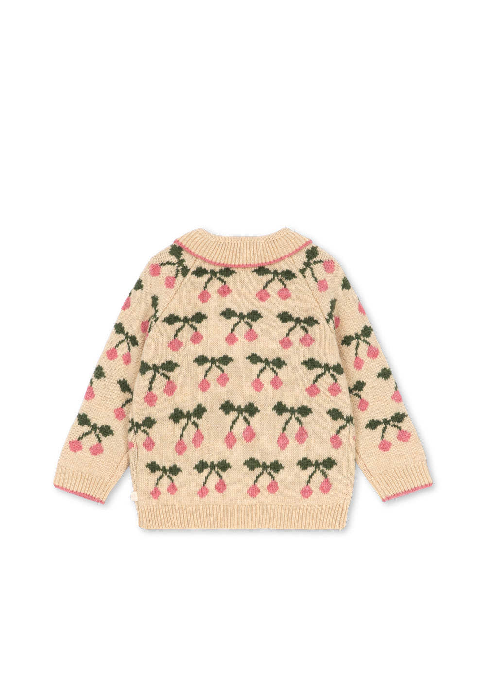 Konges Slojd Belou Collar Cardigan Cherry - product view 2