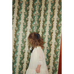 Konges Slojd Bow Dress Parchment