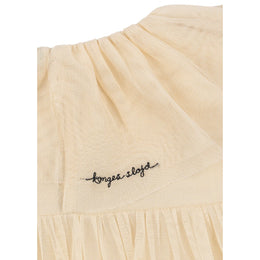 Konges Slojd Bow Dress Parchment