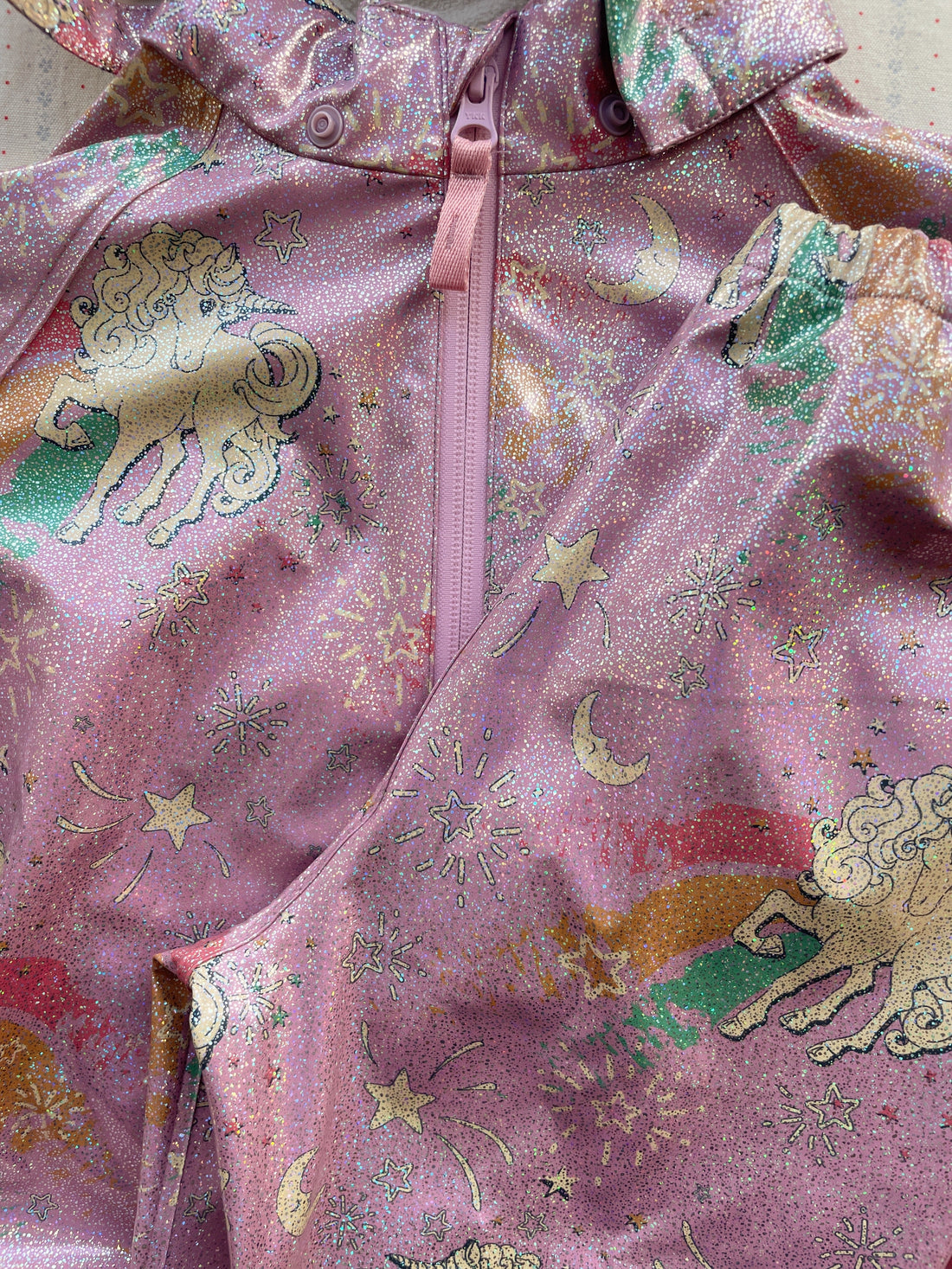 Konges Slojd Calina Rain Set Born to Sparkle, official product view 2