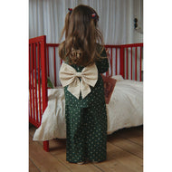 Konges Slojd Elin Bow Blouse GOTS Dot Marseille