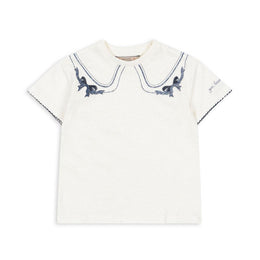 Konges Slojd Era Tee Ocs Off White/Bow Collar