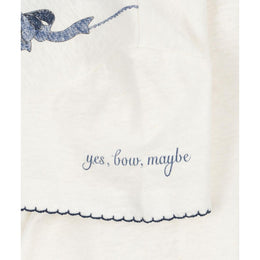 Konges Slojd Era Tee Ocs Off White/Bow Collar