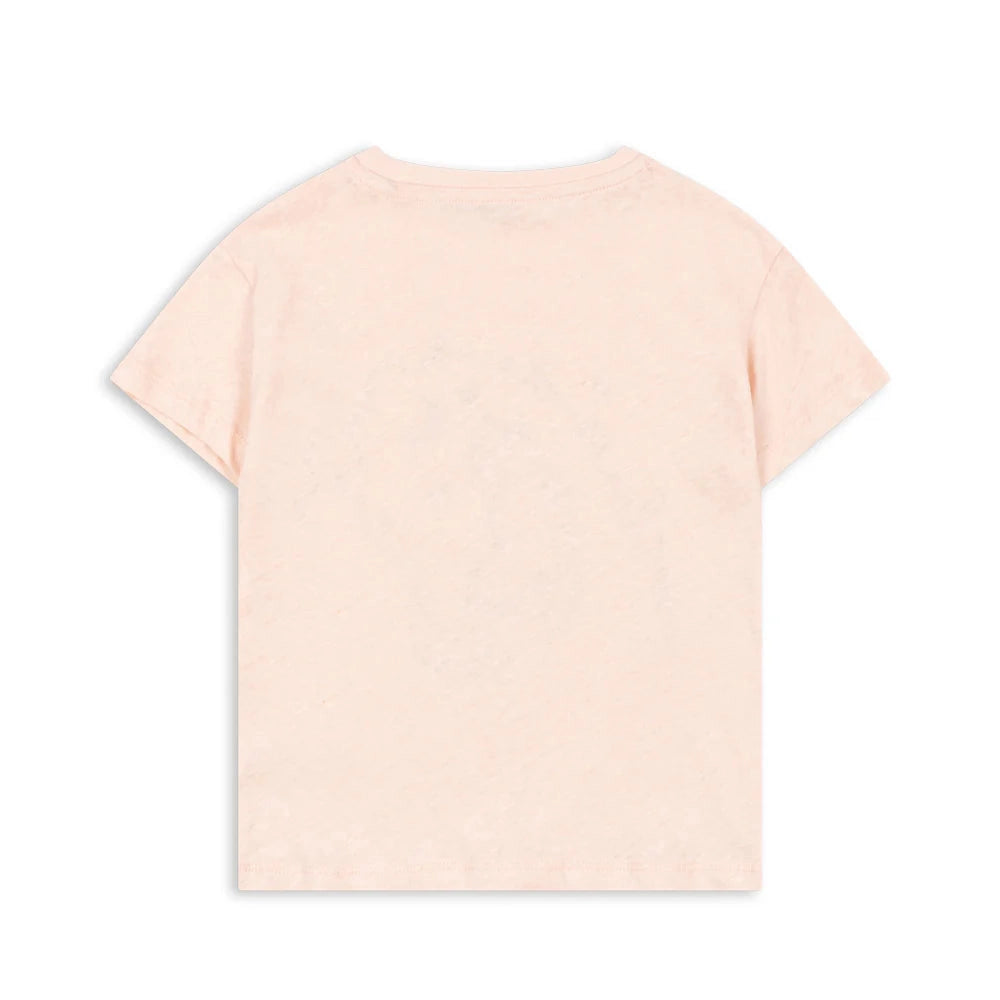 Konges Slojd Era Tee in Pink/Meow