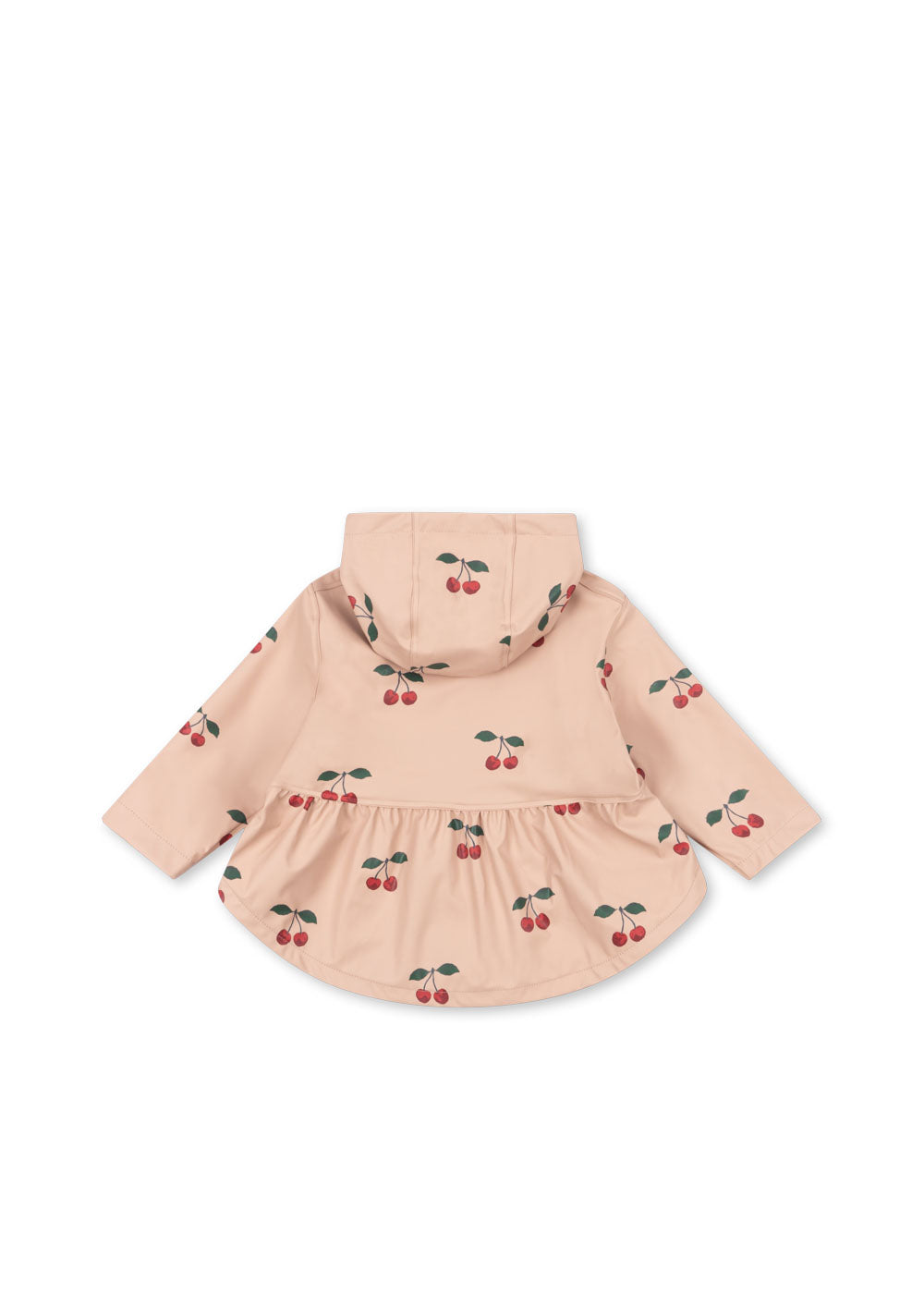 Konges Slojd Faire Rain Jacket Ma Grande Cerise Blush, official product view 2