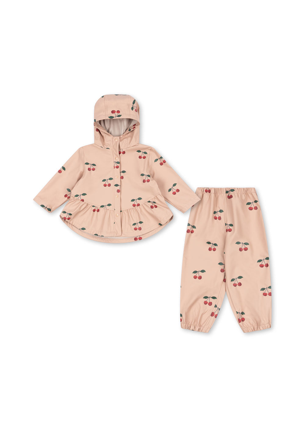 Konges Slojd Faire Rain Set Ma Grande Cerise Blush
