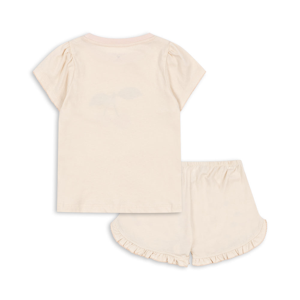Konges Slojd Famo Frill Set - Buttercream 3