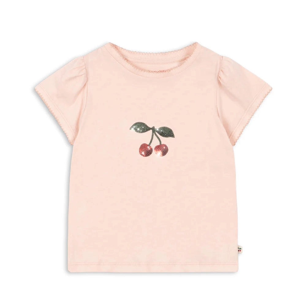 Konges Slojd Famo Puff Tee Pale Blush