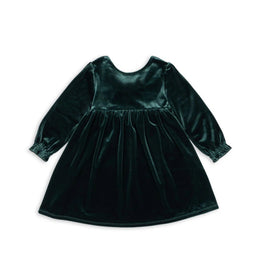 Konges Slojd Gia Bow Dress Pine Grove