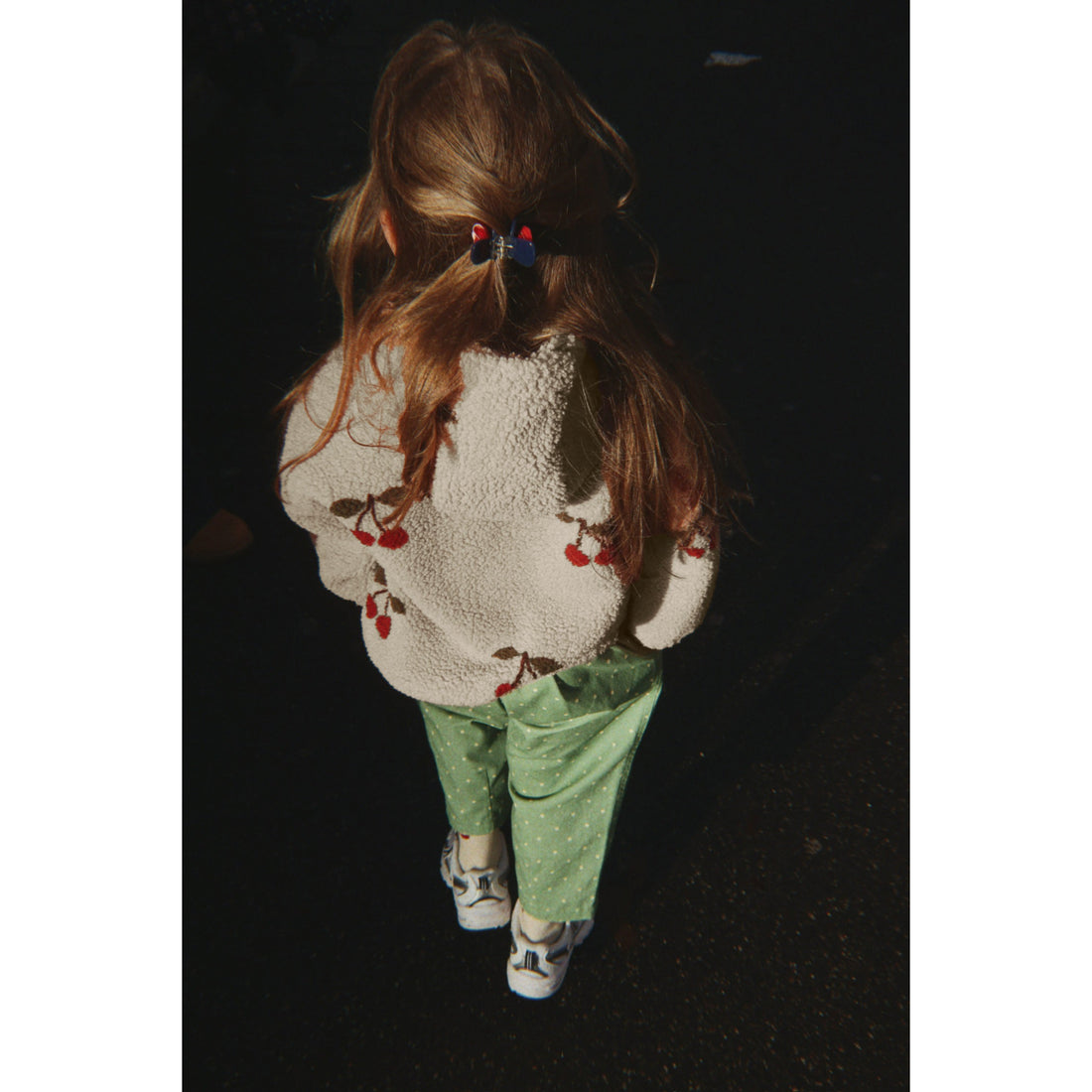Konges Slojd Jody Teddy Hoodie GRS Ma Grande Cerise - product view 2