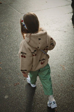 Konges Slojd Jody Teddy Hoodie GRS Ma Grande Cerise