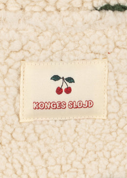 Konges Slojd Jody Teddy Hoodie GRS Ma Grande Cerise