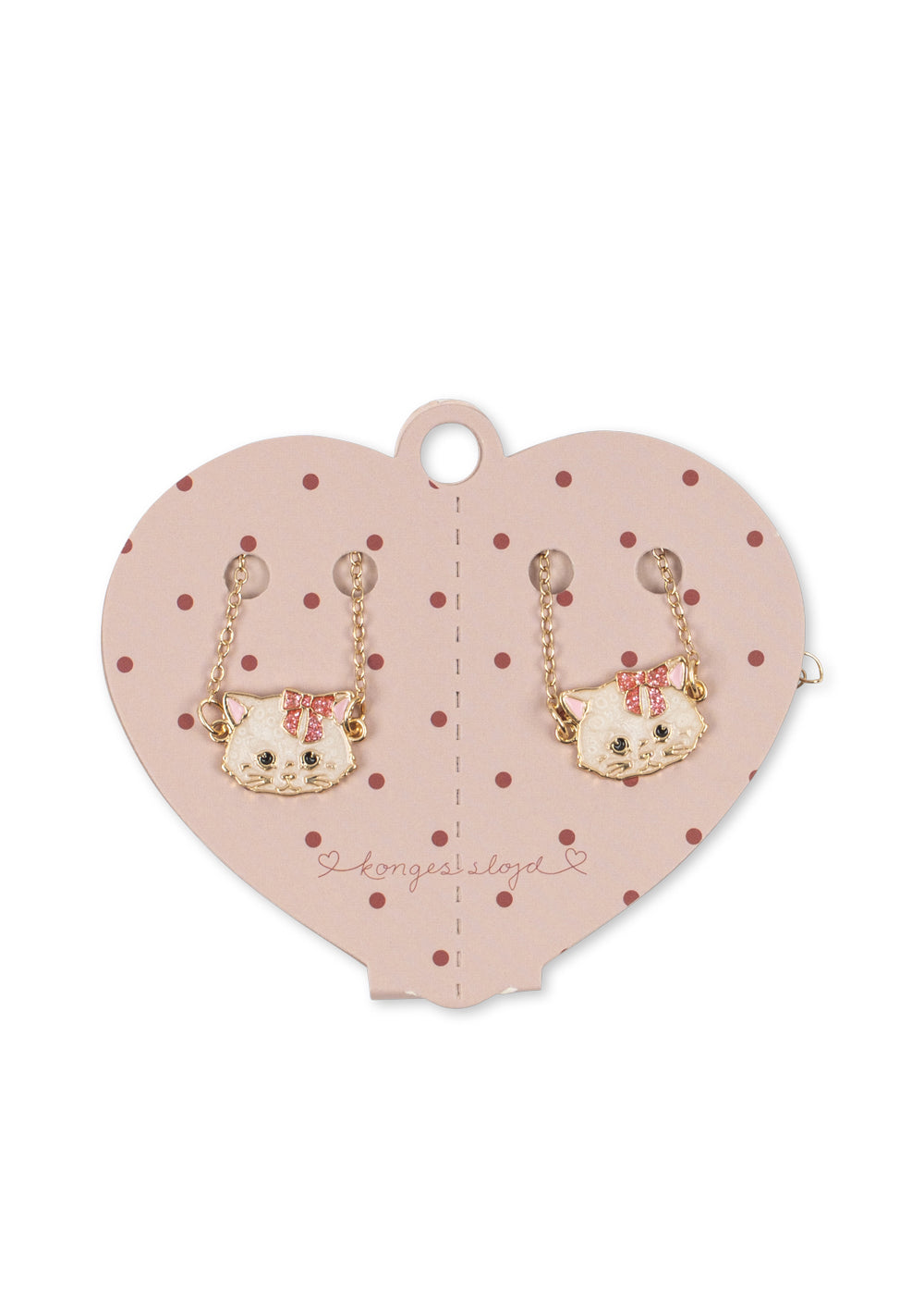 Konges Slojd Kitty Bestie Bracelets 2 Pcs Gold - product view 3